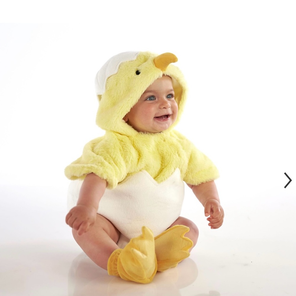 Pottery Barn Kids Baby Egg Chick Halloween Costume